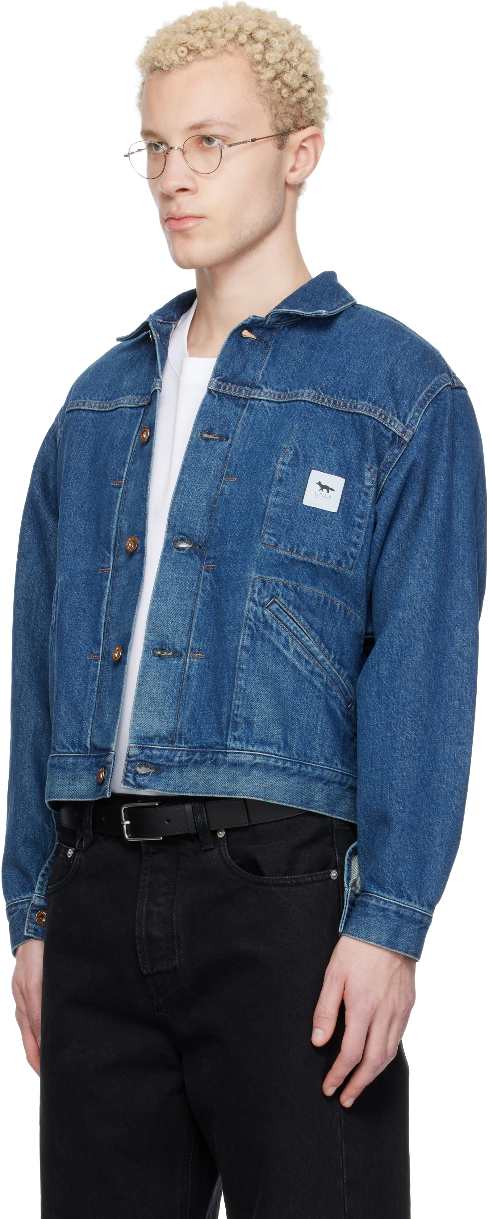 Blue KURO Edition Selvedge Voyage Denim Jacket