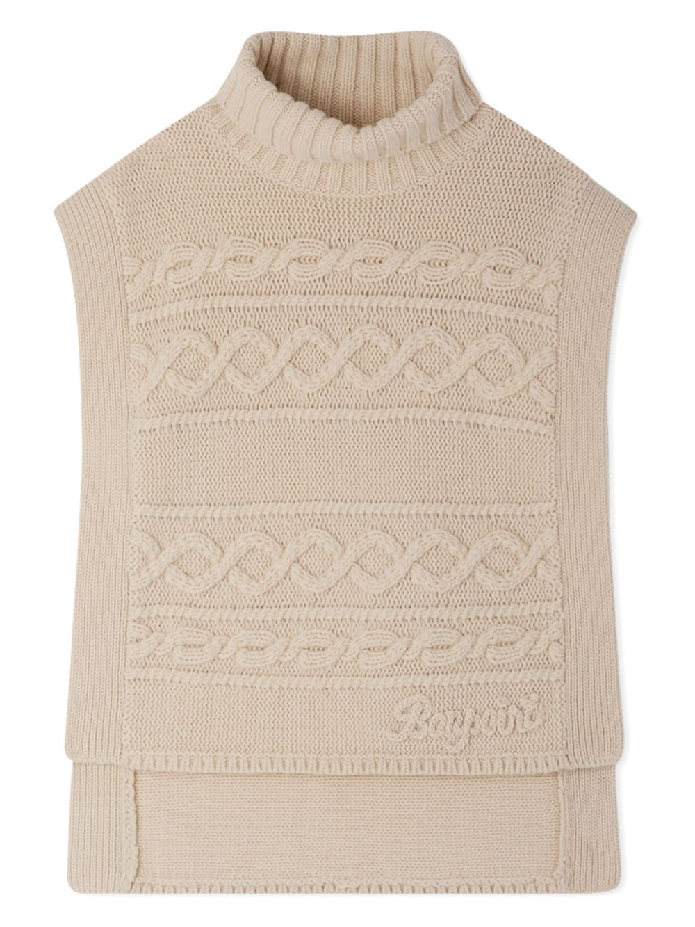 Graziella wool vest - Neutrals