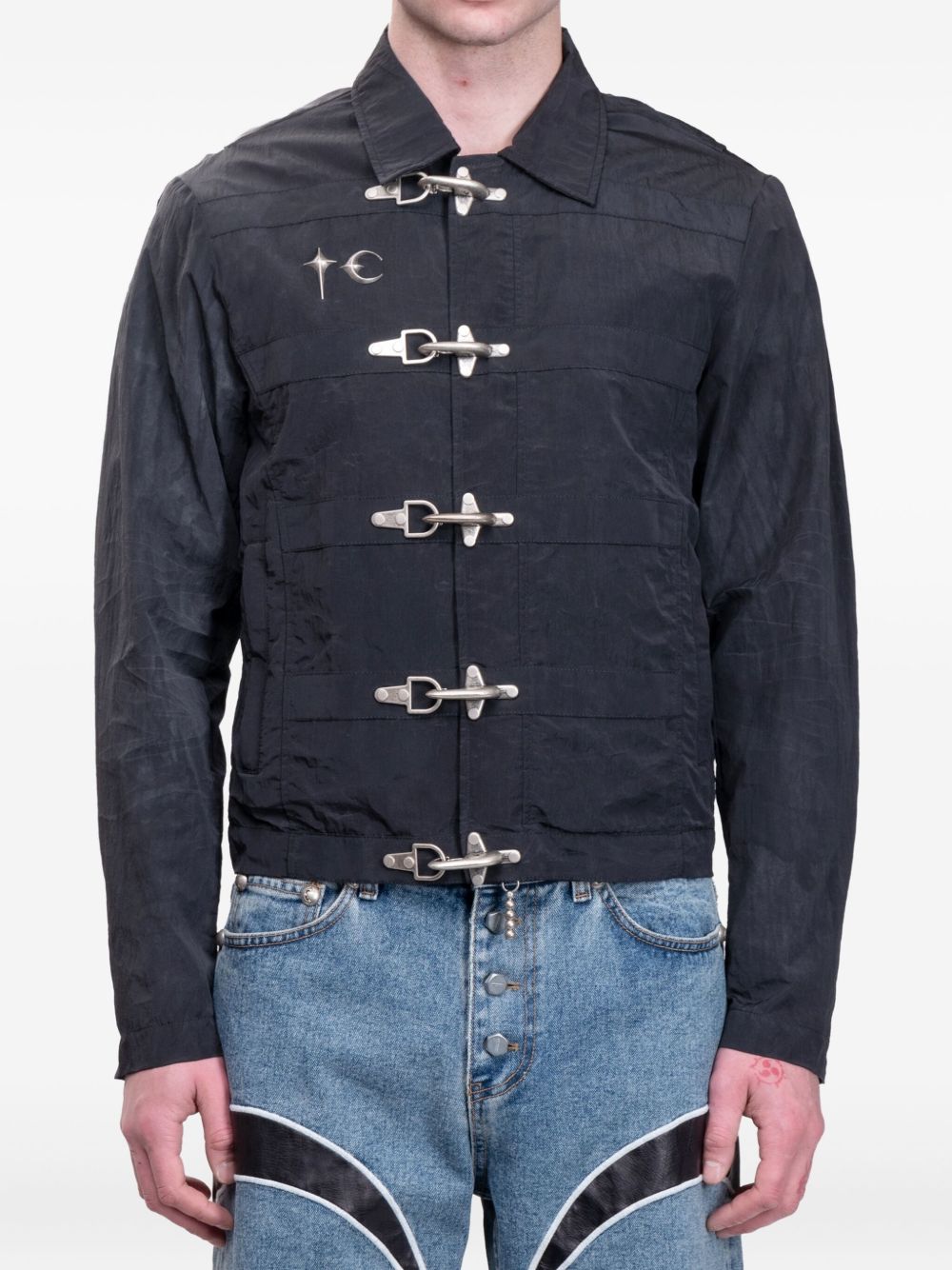 Scarred Bio Soldier jacket - Black