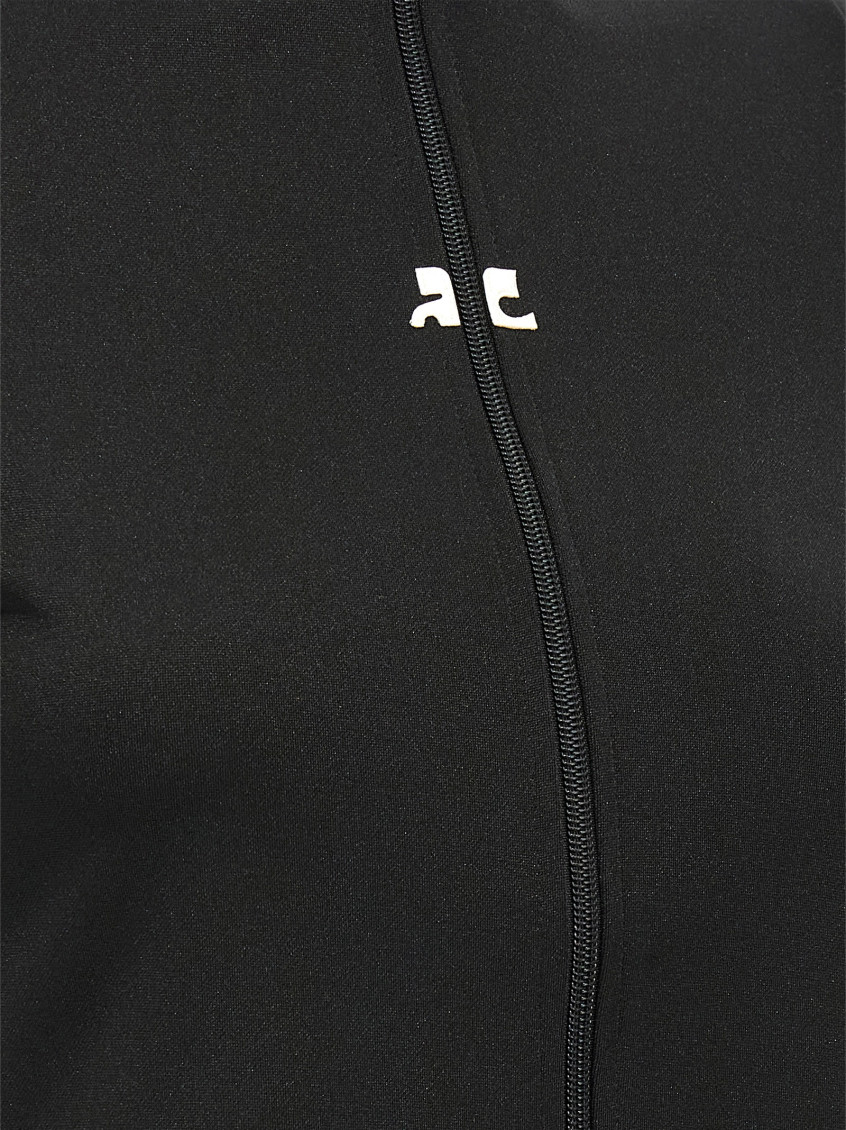 Interlock Zipped Top