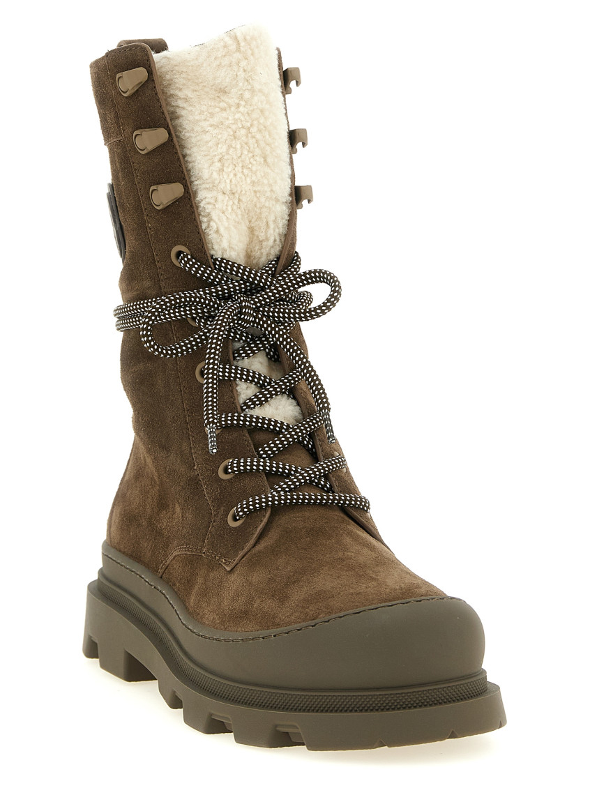 Brown Logo Boots