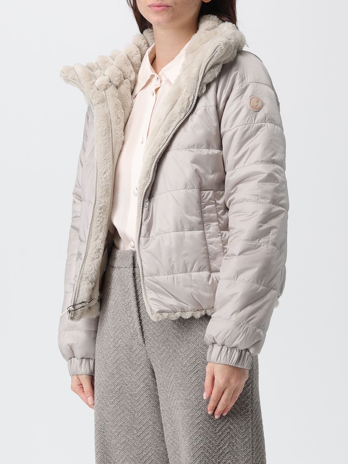 Jacket Woman color Ivory
