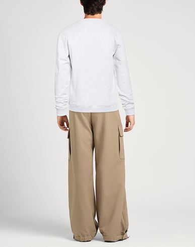 Man Sweatshirt Light grey Size XXL Cotton, Elastane