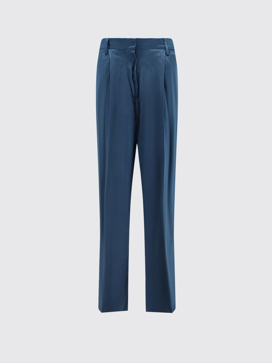 Pants Woman color Petroleum Blue