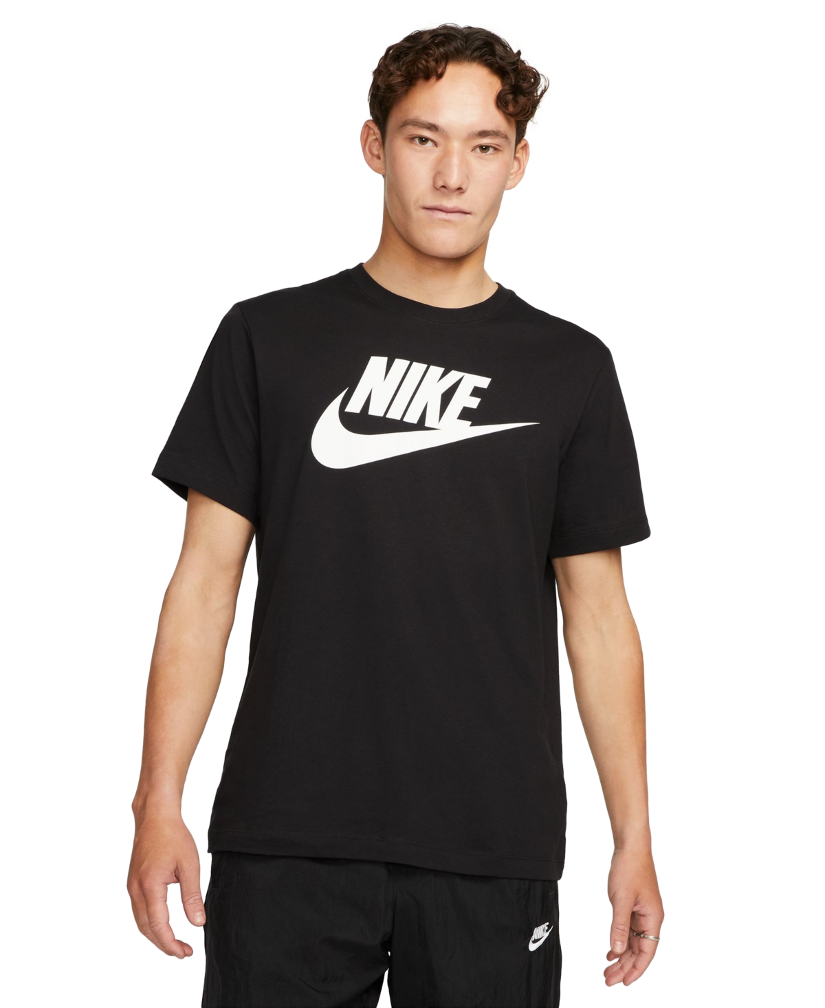 Men's Sportswear Logo T-Shirt - Black/white