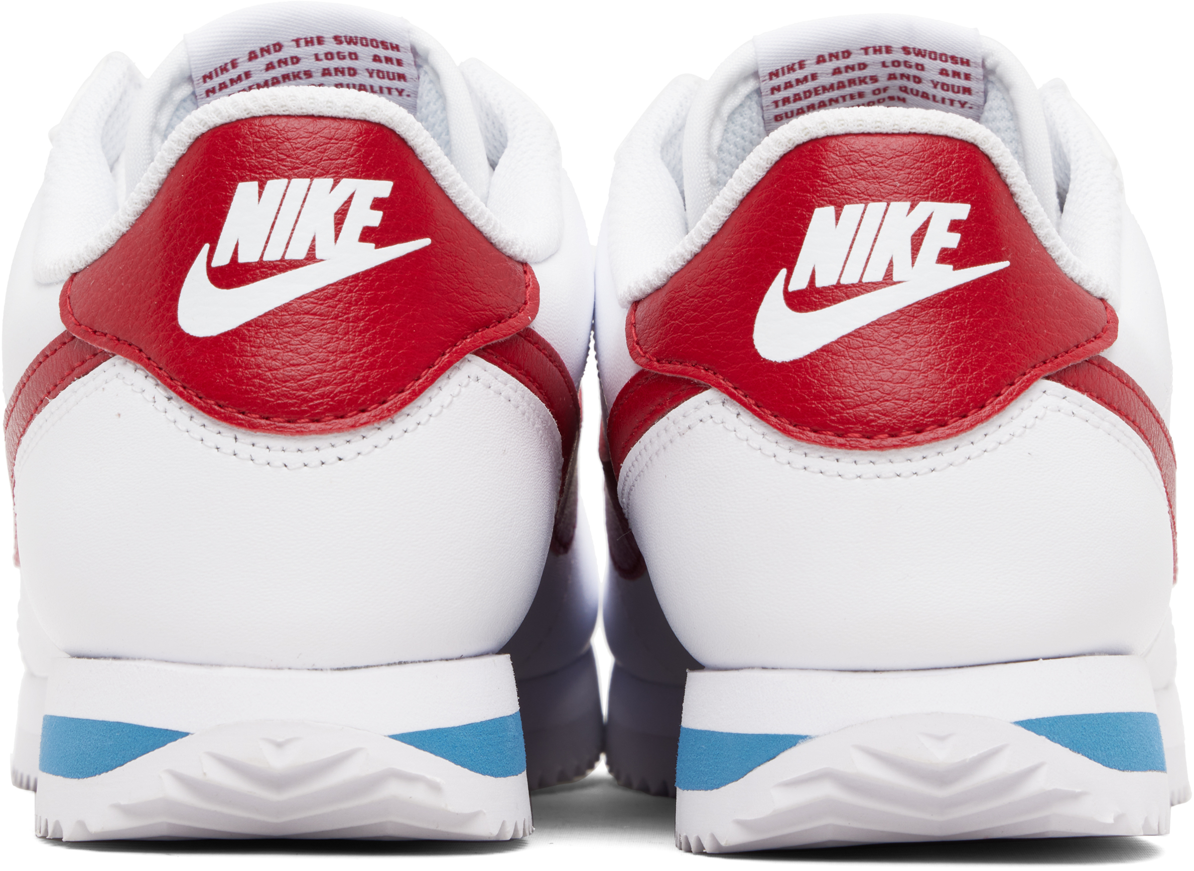 White Cortez Leather Sneakers