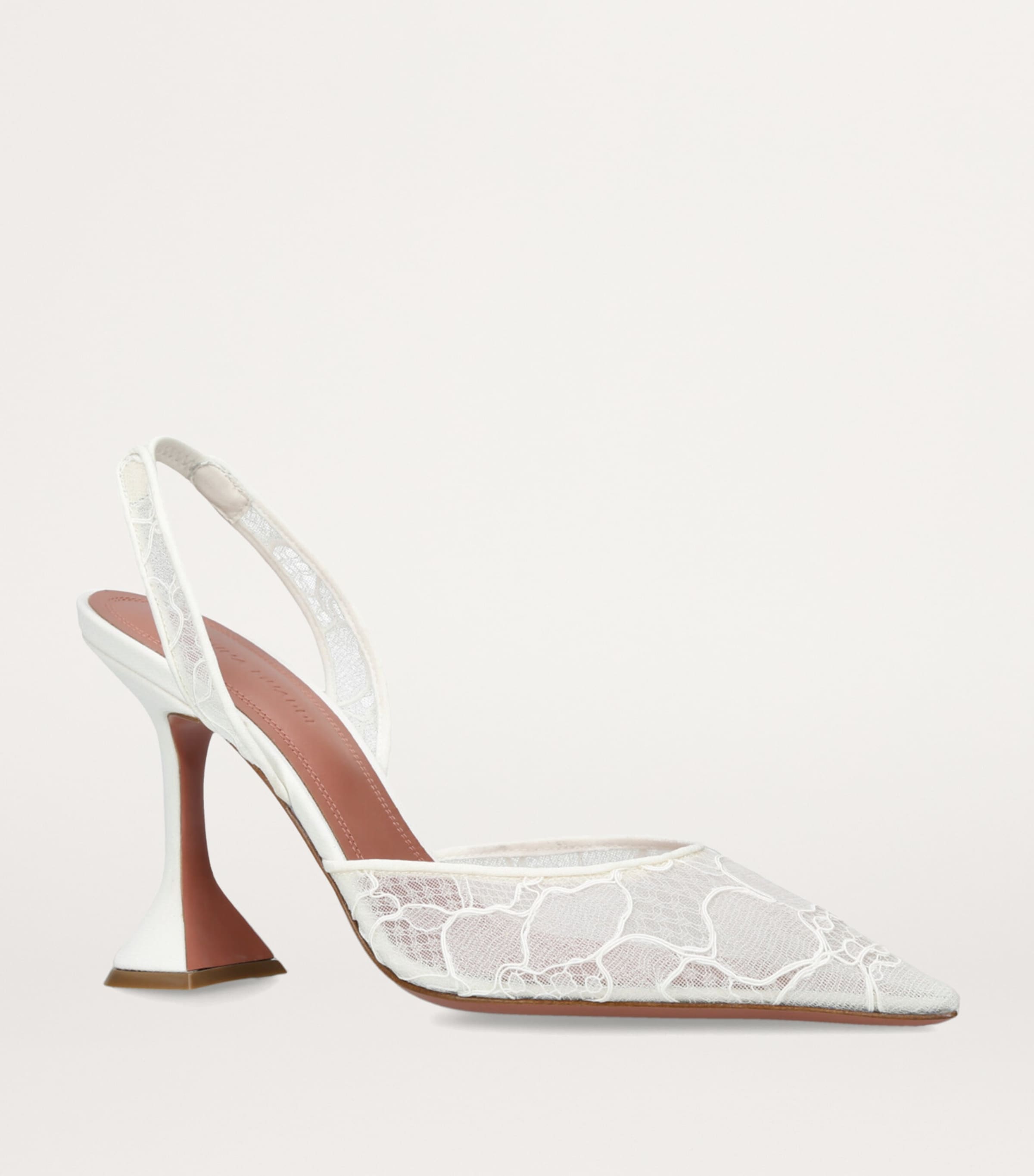 Lace Holli Slingback Heels 95