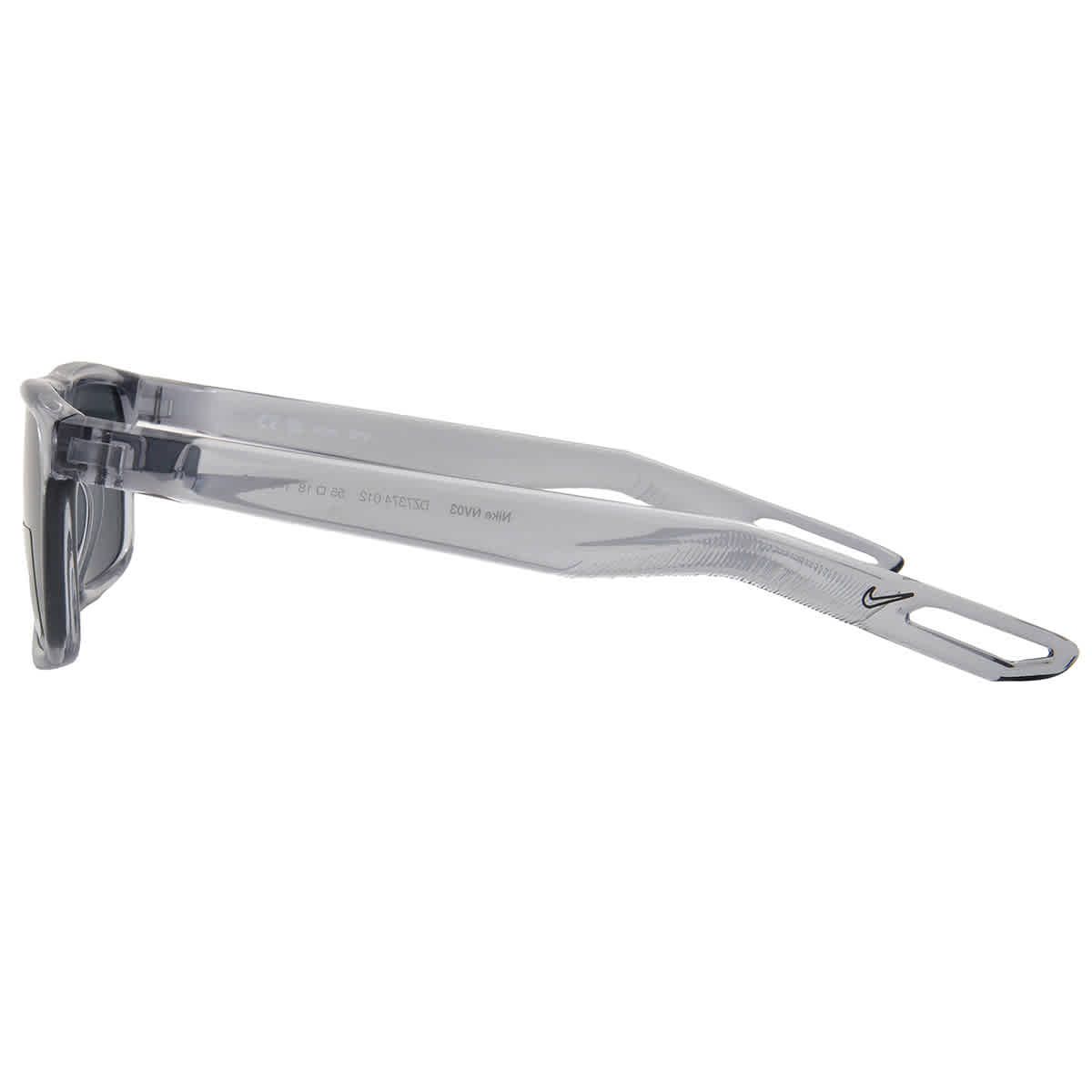 Dark Grey Square Unisex Sunglasses NV03 DZ7374 012 55