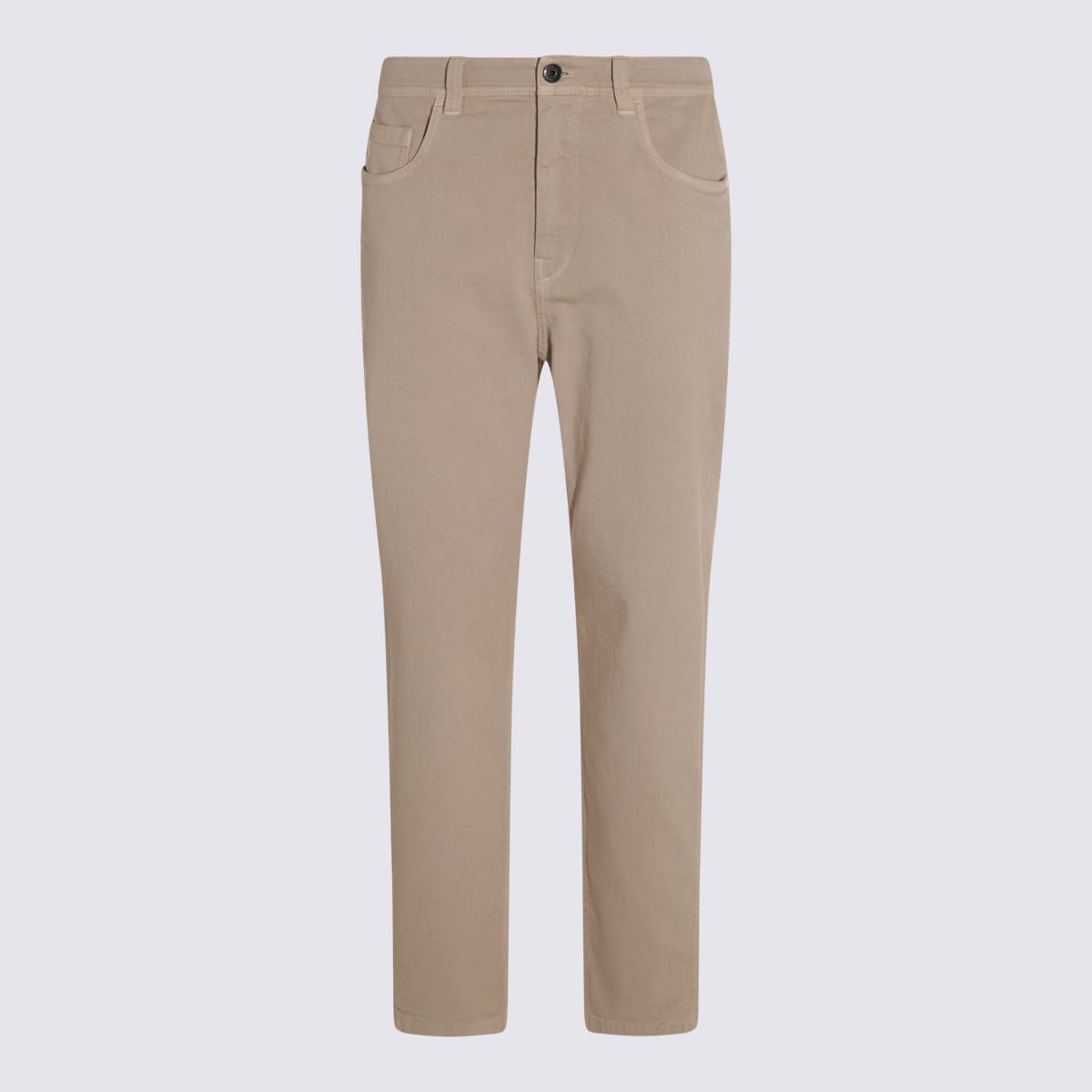 Straight-leg trousers - Neutrals
