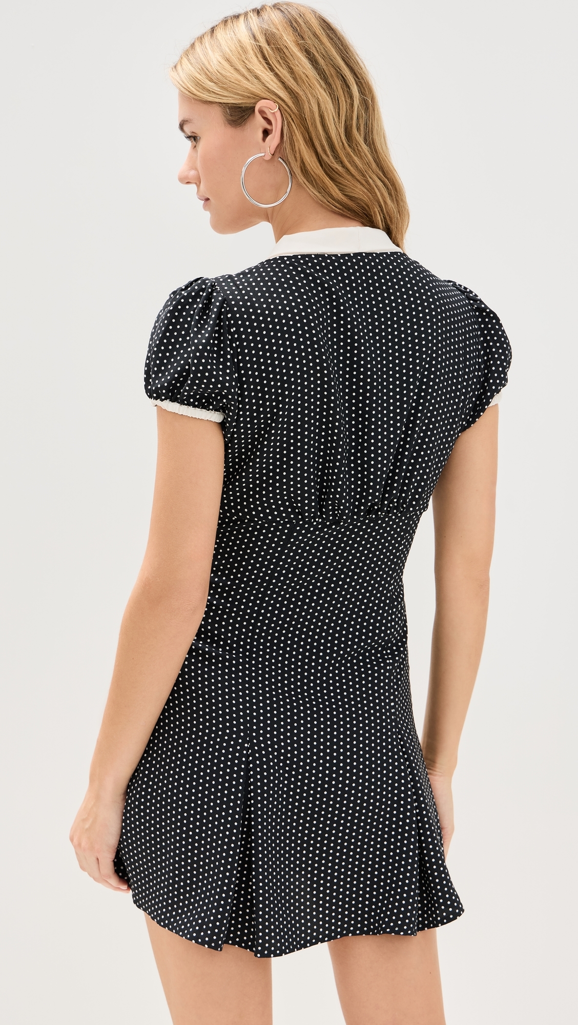 Manhattan Crepe Dress Polka