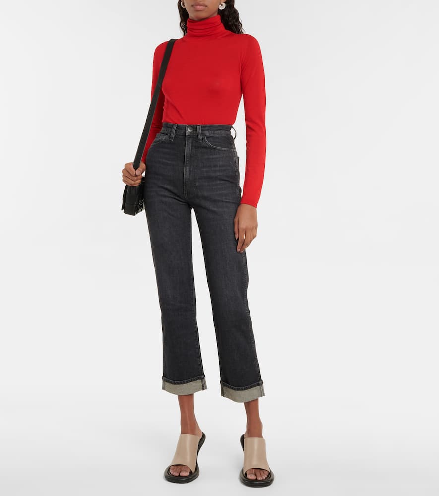 3x1 N. Y.C. Claudia Extreme high-rise straight jeans