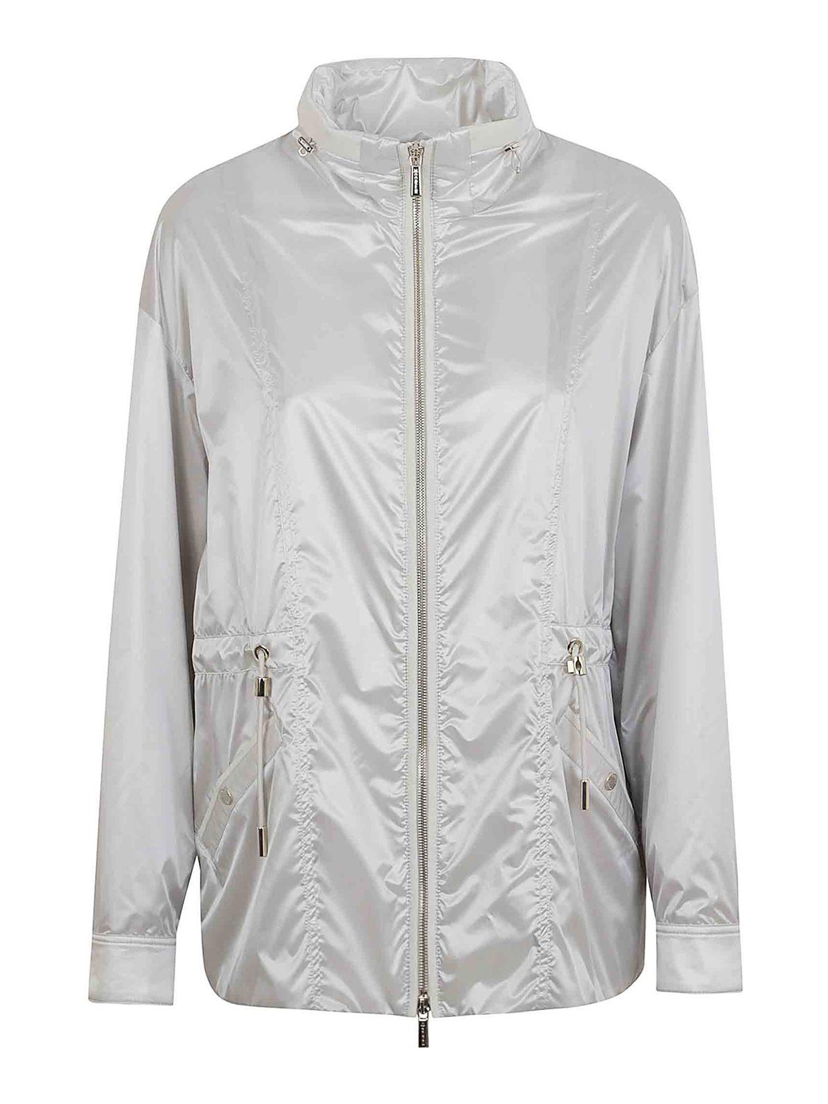 EOLIA-HC JACKET Grey Polyester Coat - Women