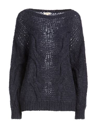 Woman Sweater Navy Size XS Mohair wool, Alpaca wool, Acrylic, Polyamide