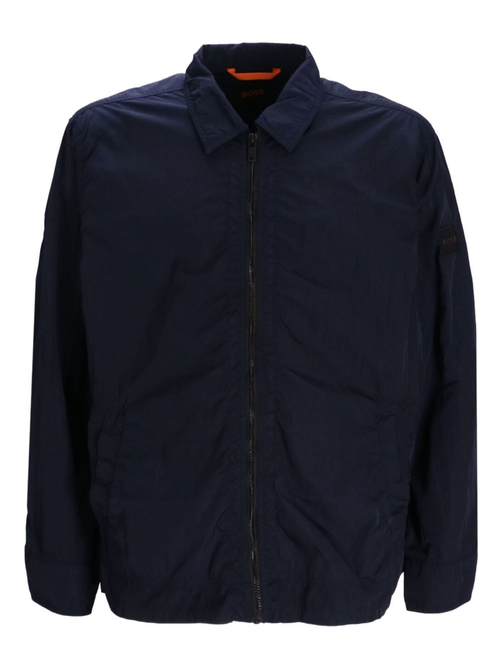Zip-up shirt - Blue