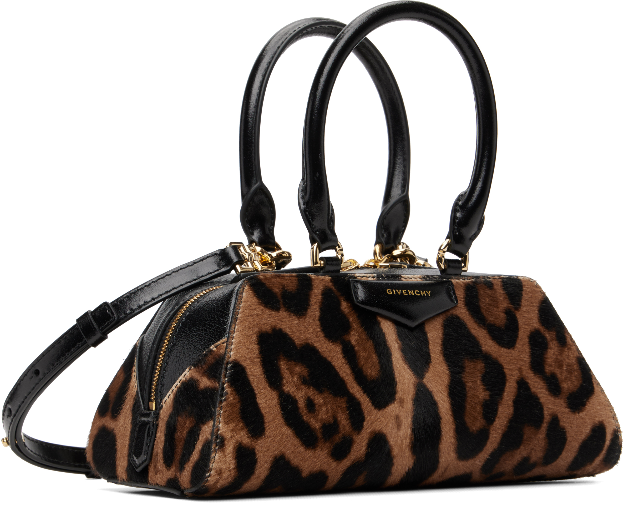 Tan Mini Antigona East-West Bag