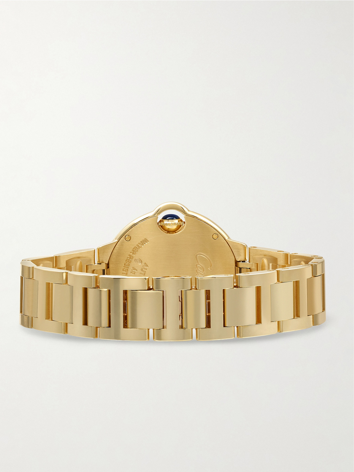 Ballon Bleu De Automatic 33mm 18-karat Gold And Diamond Watch - One size