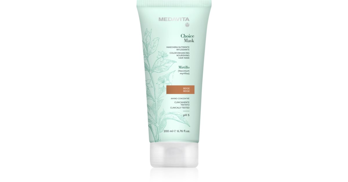 Medavita Choice Beige 200 ml — Maschera Hair