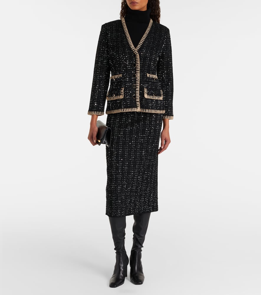 Ceriani tweed cardigan