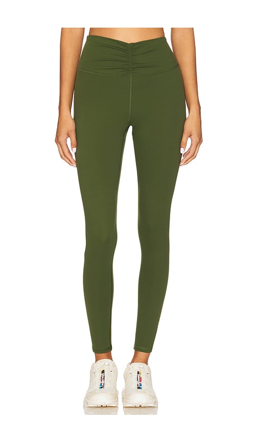 Spiritual Gangster Selene 7/8 High Waist Legging in Green.  XL. Also in L, M