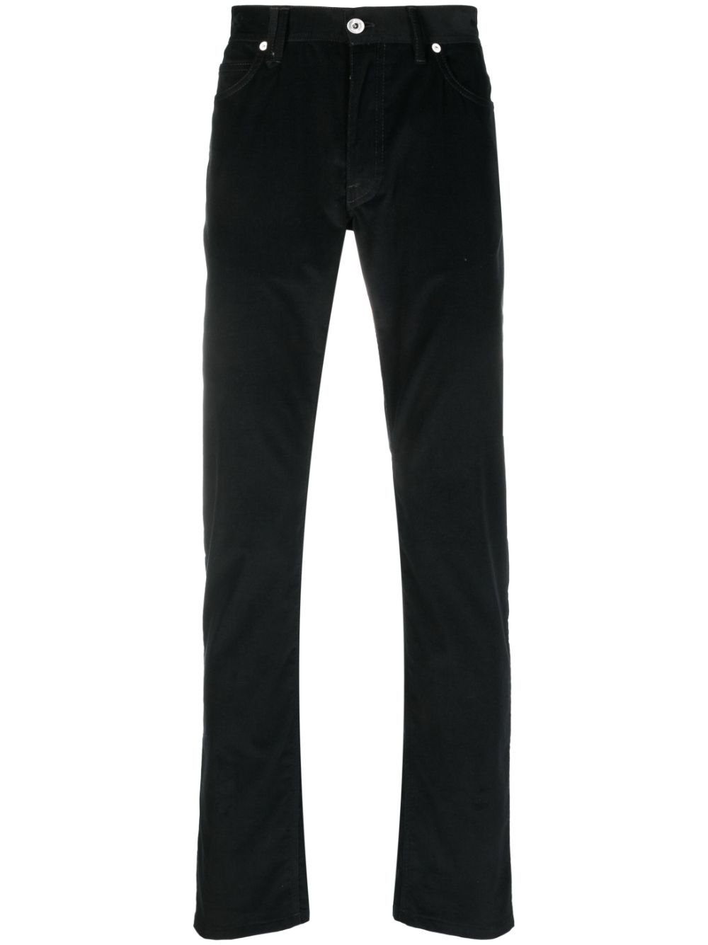 SN Meribel straight-leg cotton trousers - Black