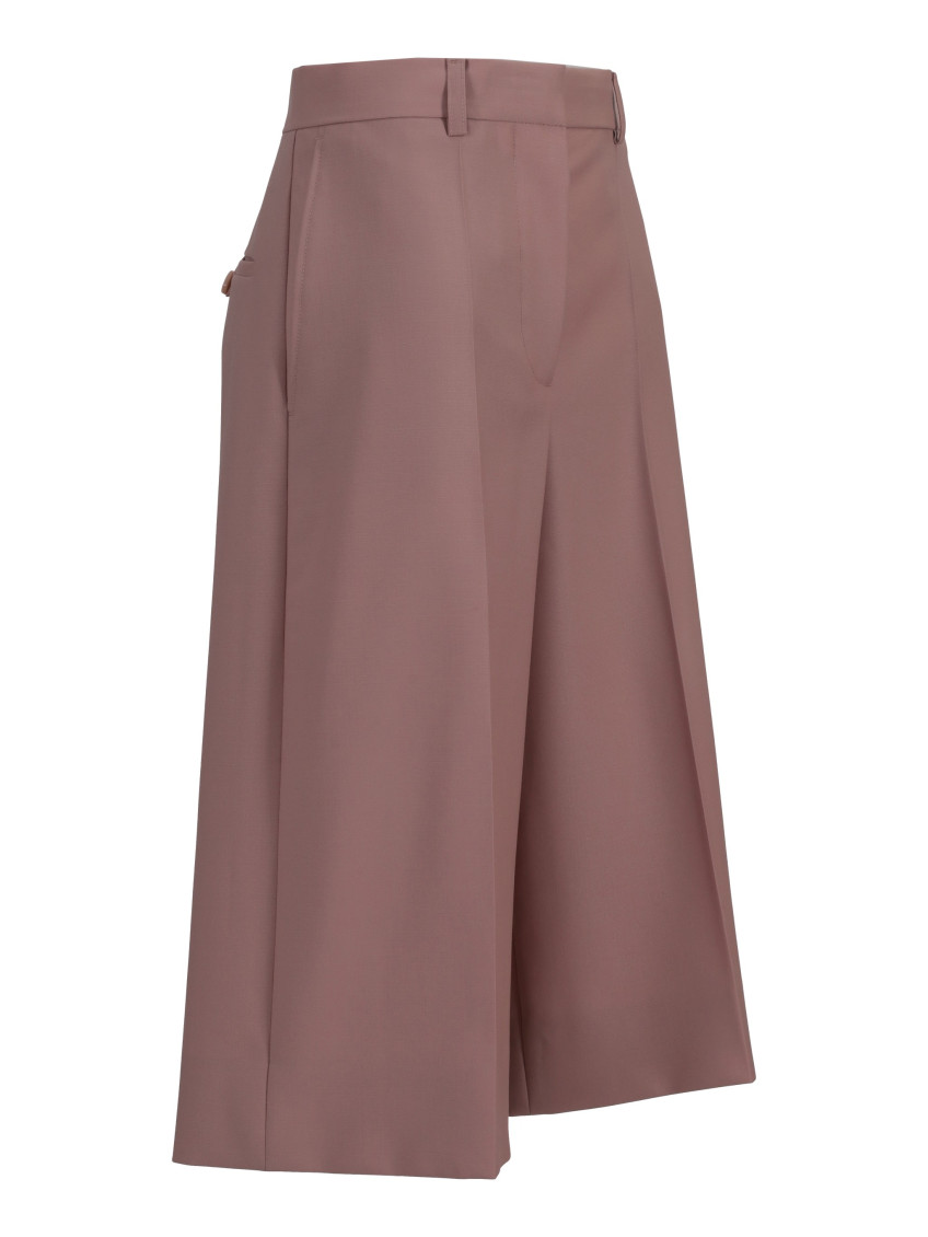 Pink Wool Pants