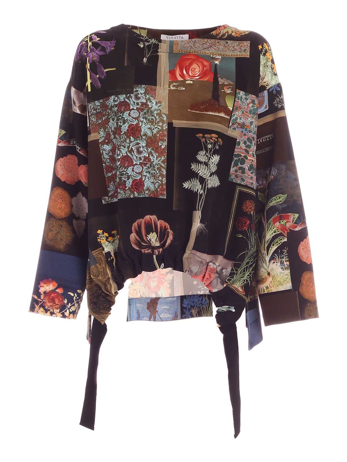 Printed multicolor blouse