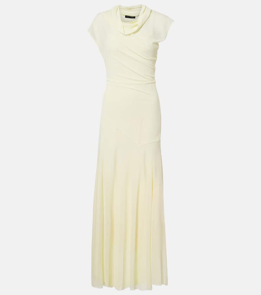 Tamara draped crêpe jersey maxi dress