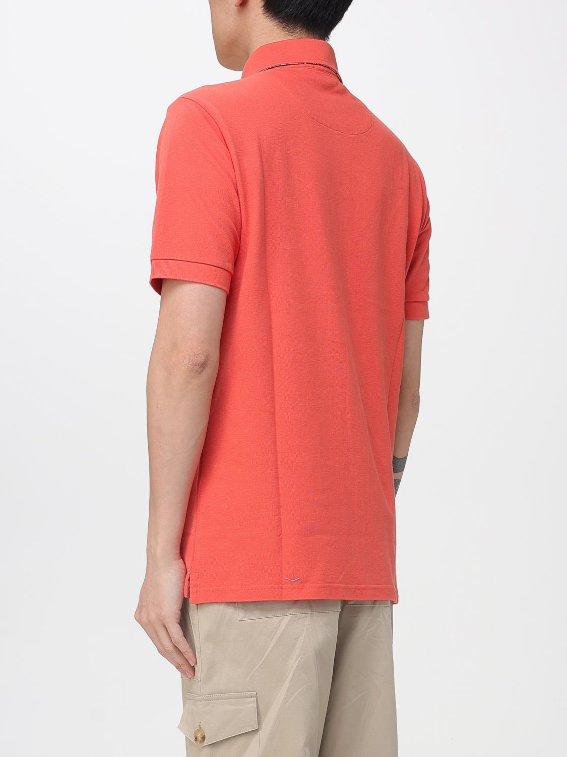 Polo Shirt Men color Red