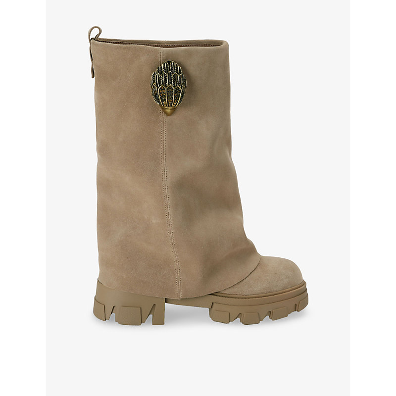 Womens Stomp Suede Boots