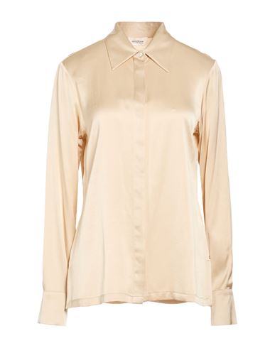 Woman Shirt Beige Size 12 Viscose