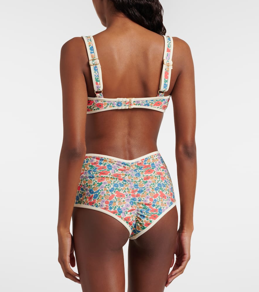 Polly floral bikini bottoms