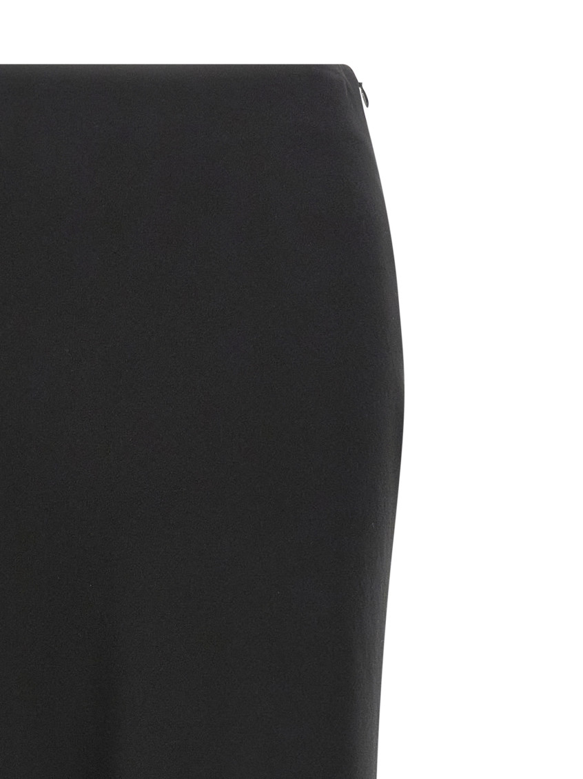 Long Silk Skirt