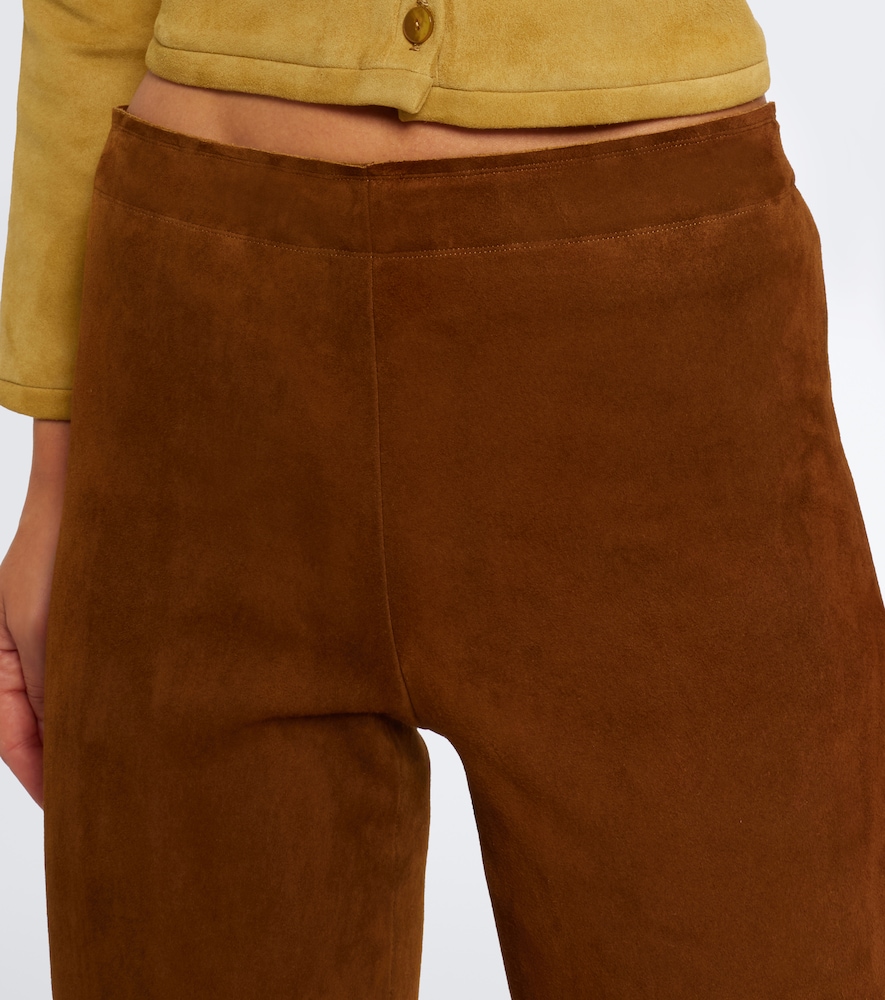 Carolyn suede leggings