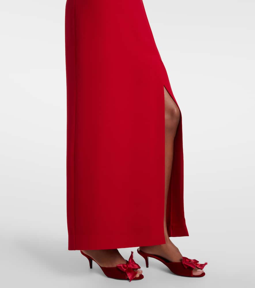 Silk gown