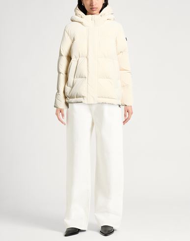 Woman Puffer Ivory Size 10 Polyamide