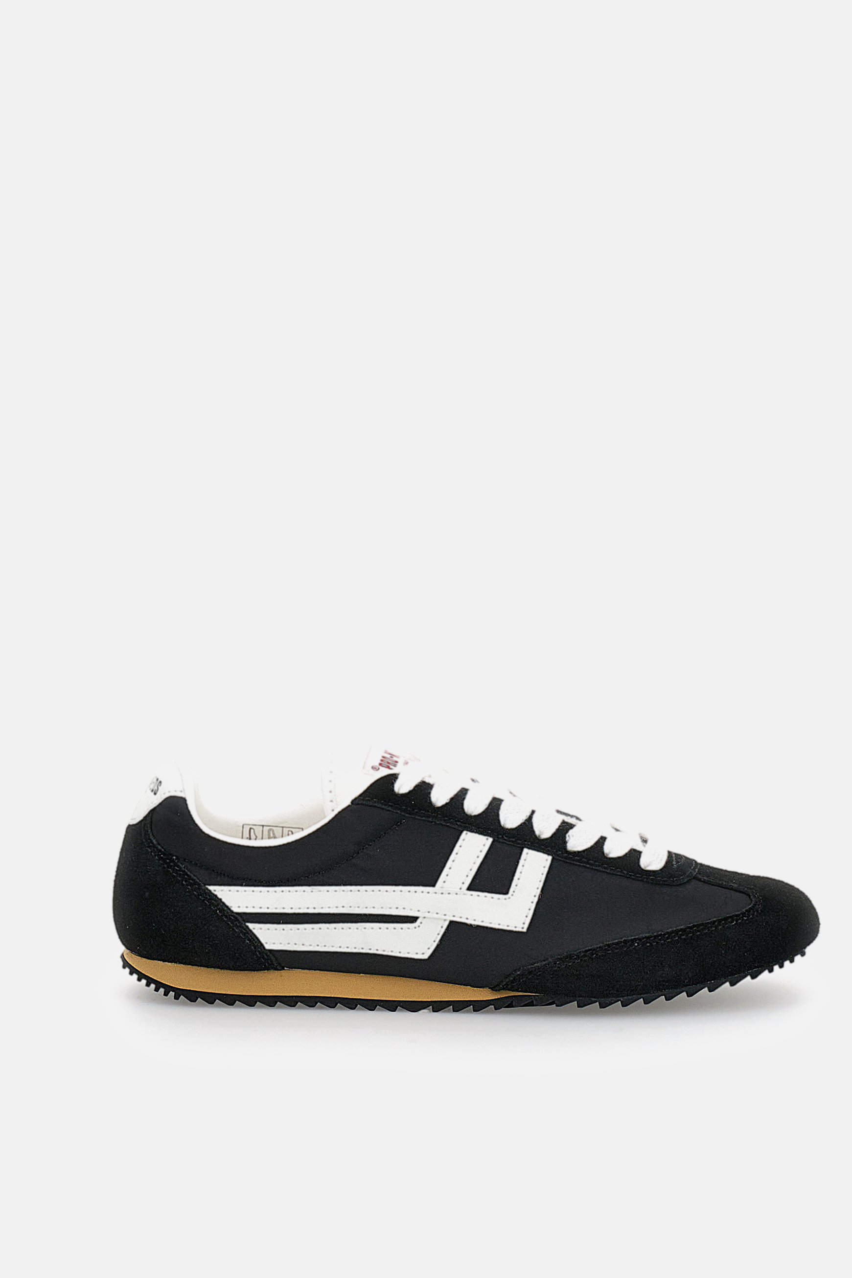 Sneakers Black Pa Suede Leather Ac - Men