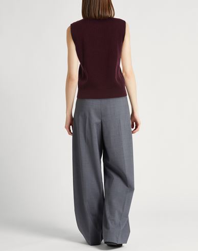 Woman Sweater Burgundy Size 8 Cashmere
