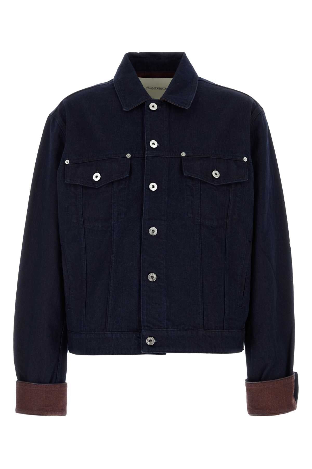 Cuff Jacket — Navy