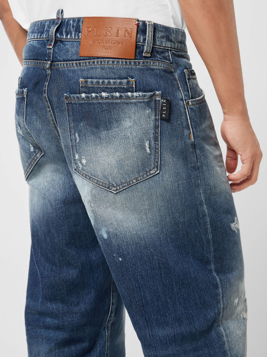 Jeans Men color Denim