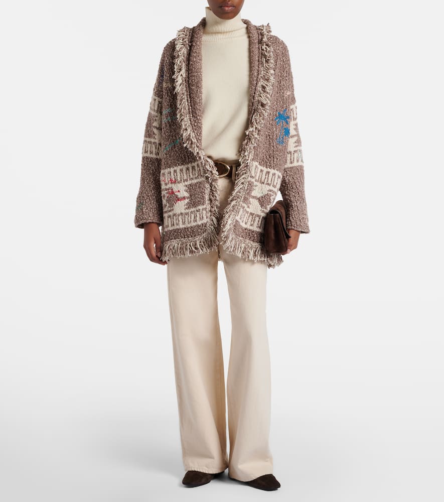 Written By The Ocean cotton cardigan
