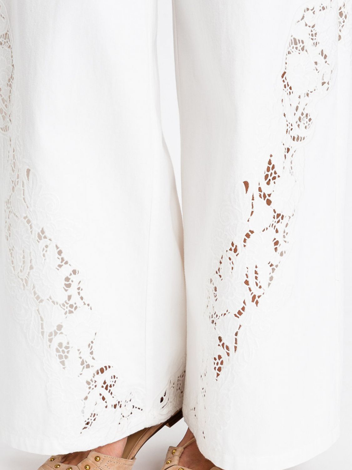 Pants Woman color White