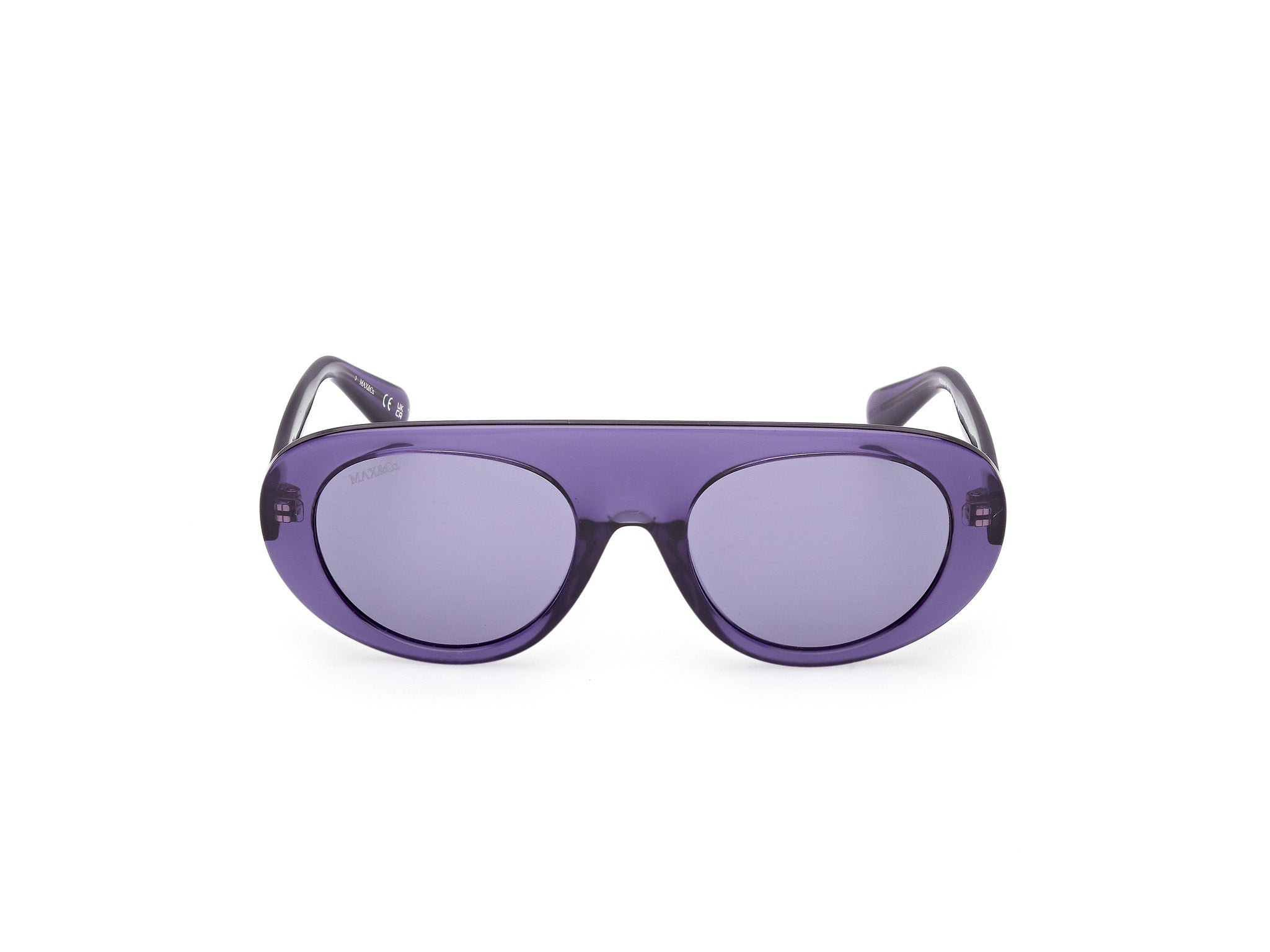 MAX&Co Mujer MAX&Co MO0148 81Y Gafas de sol Inyectado Violeta Violeta Redonda Norma