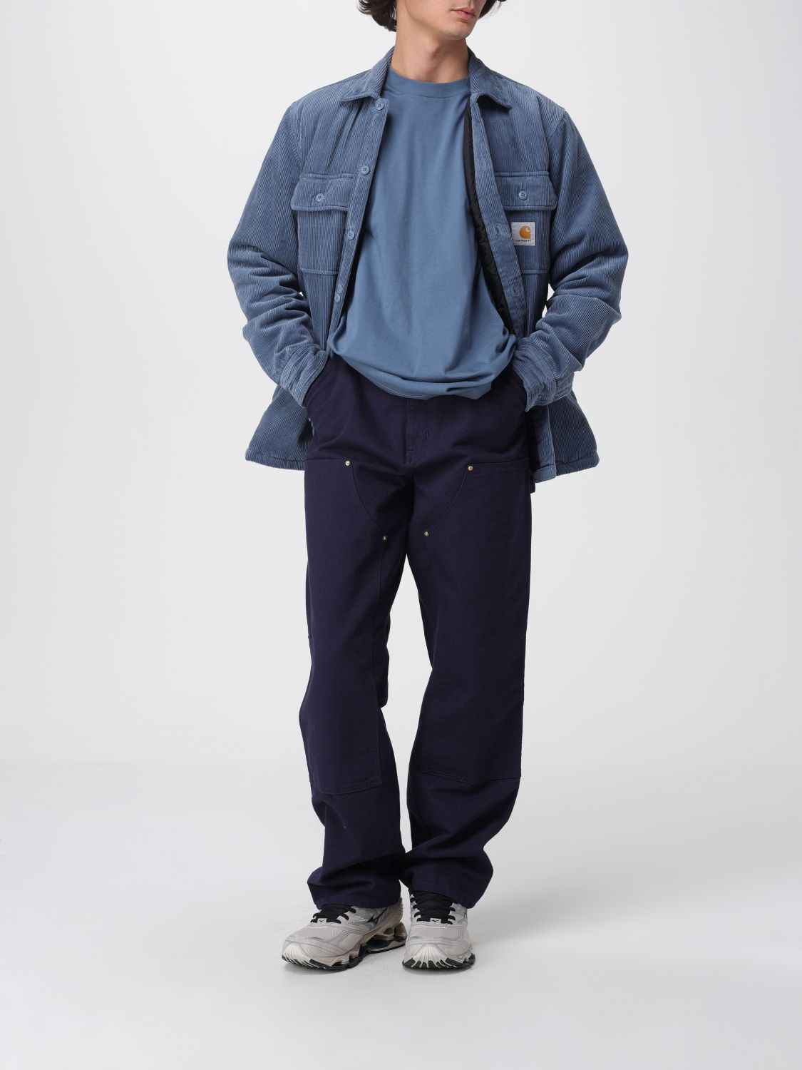 Pants Men color Navy