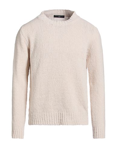 Lab Man Sweater Beige Size L Merino Wool