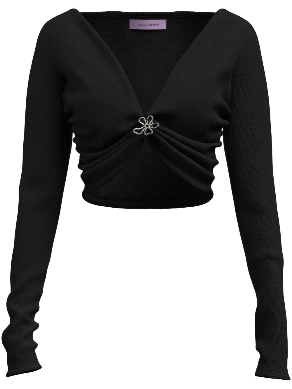 Angela crop top - Black