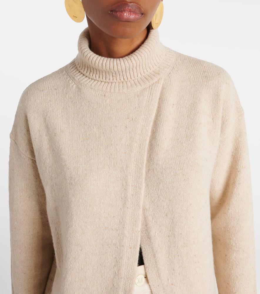 Max Mara Leisure Angelo wool-blend turtleneck sweater