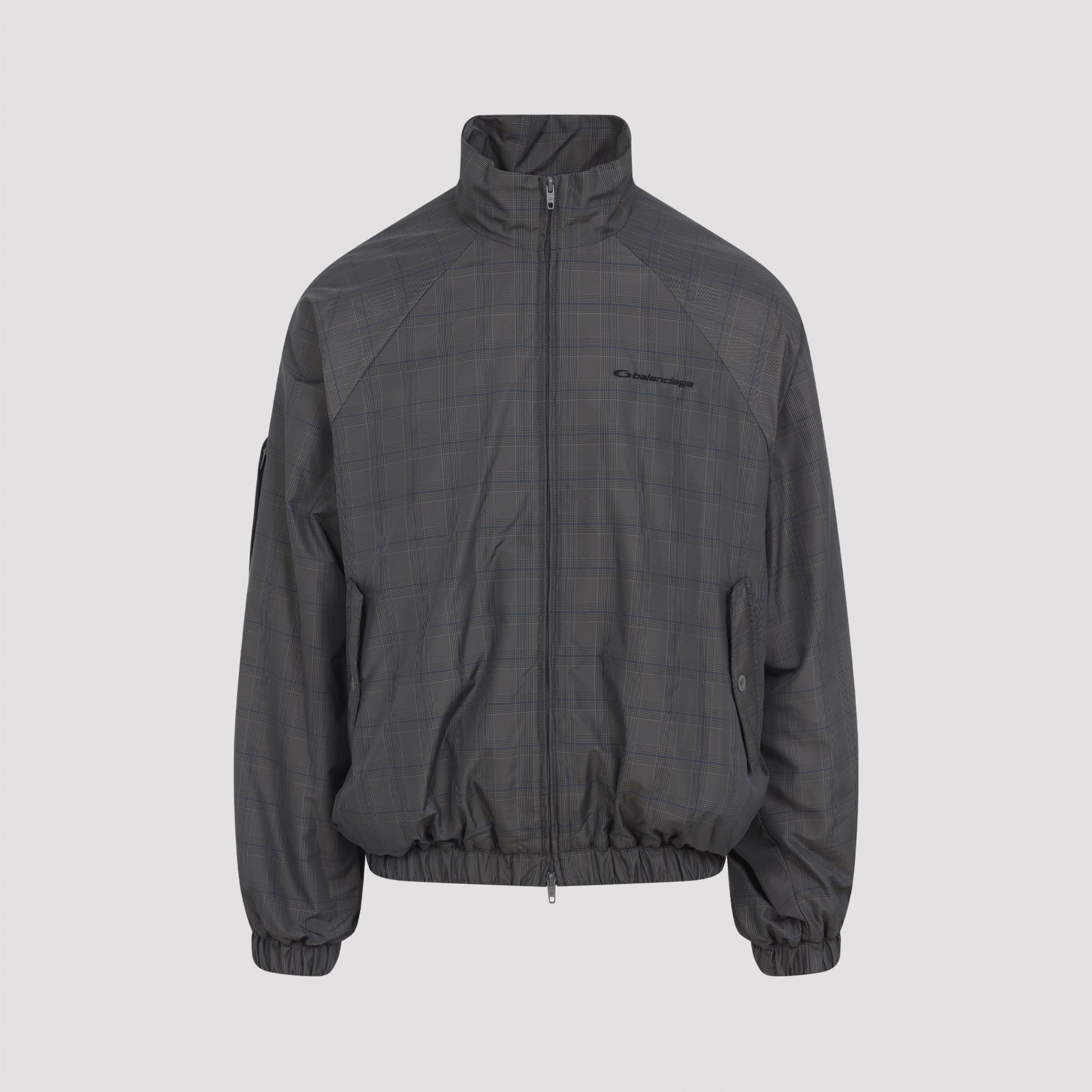 Nylon Zip-up Jacket