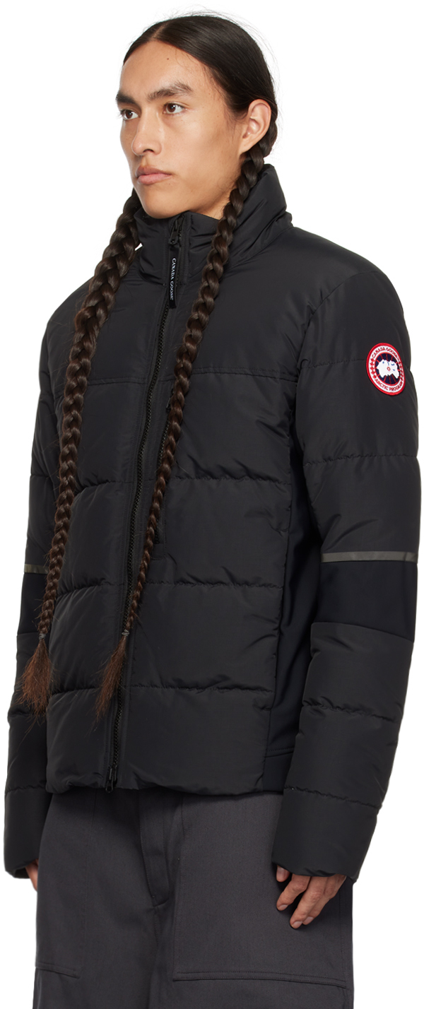 Black HyBridge Down Jacket