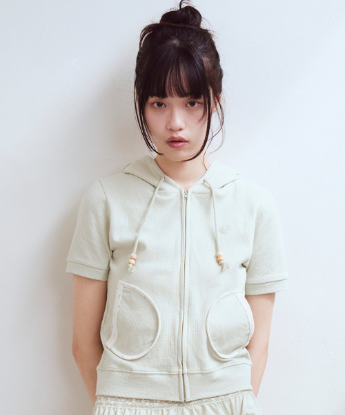Bell Strap Flower Hoodie