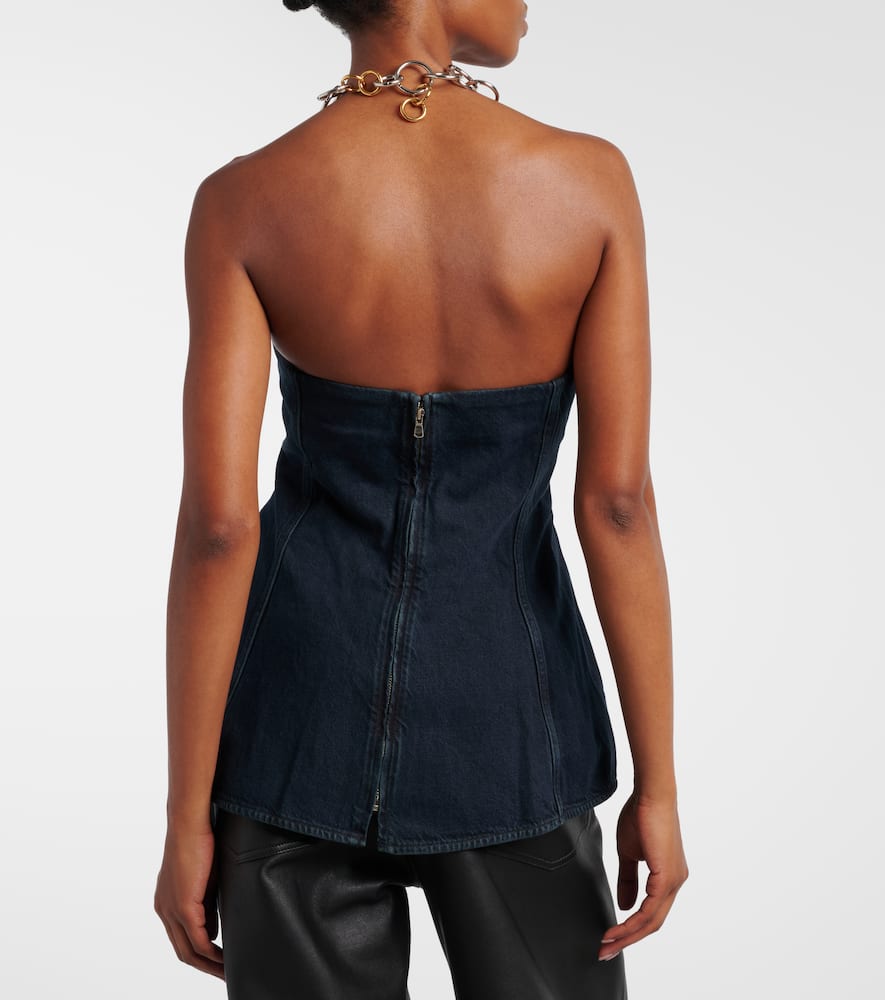 Lara denim corset